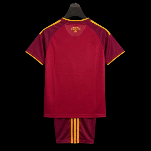 Maillot enfant AS Roma 26/27 version fan — vue dos