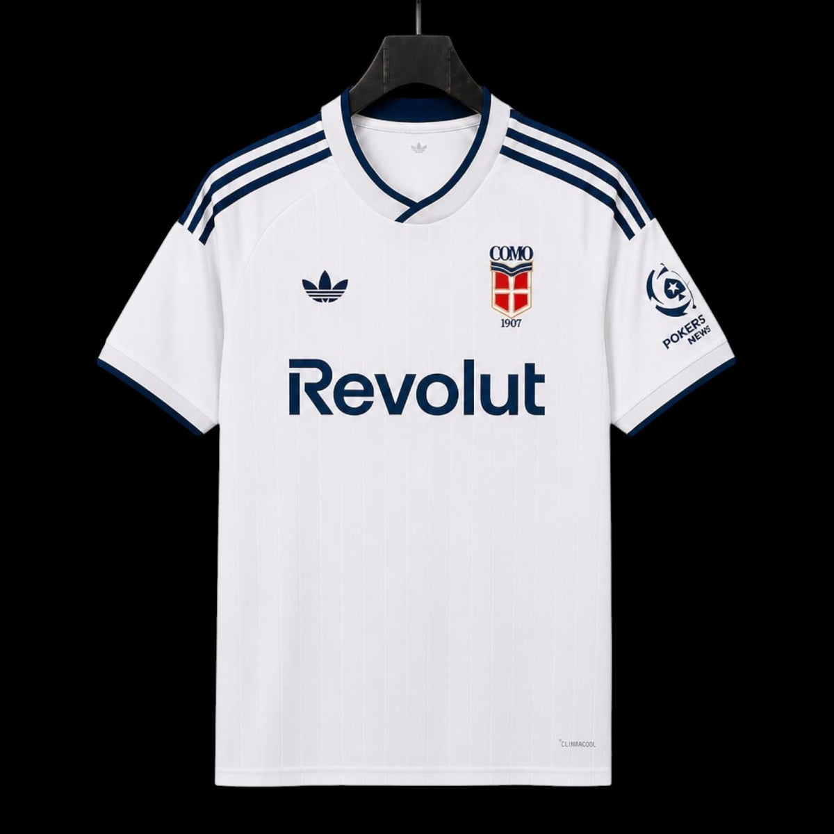 Maillot Como 26/27 version fan — vue face