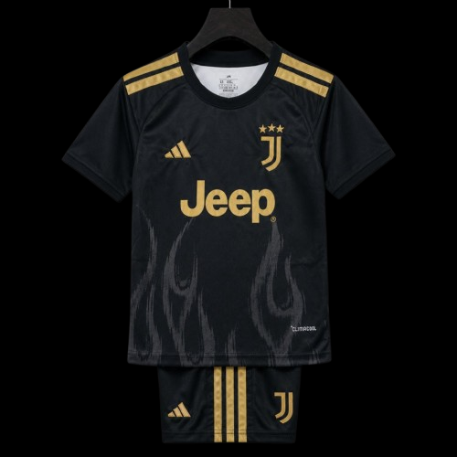 Maillot enfant Juventus 26/27 version fan — vue face