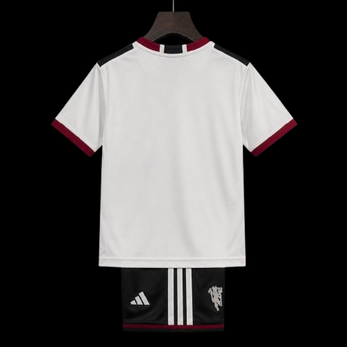 Maillot enfant Manchester United 26/27 version fan — vue dos