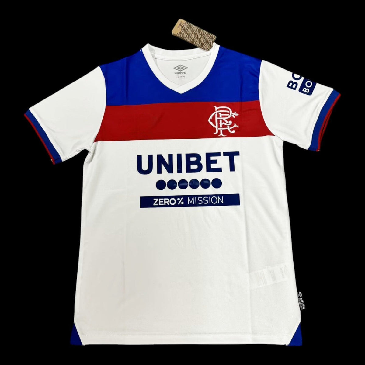 Maillot Rangers FC 25/26 version fan — vue face
