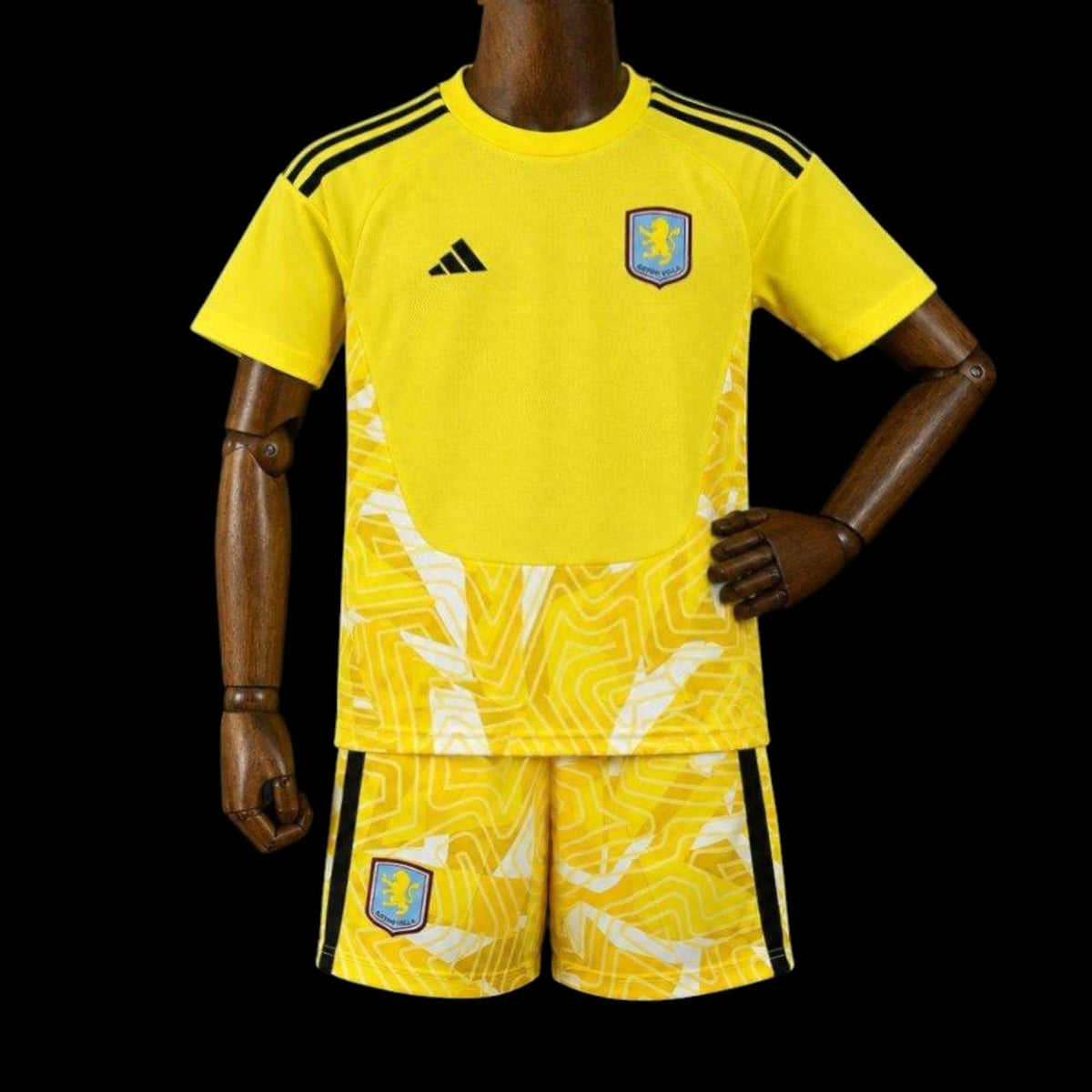 Maillot enfant Aston Villa 26/27 version fan — vue face
