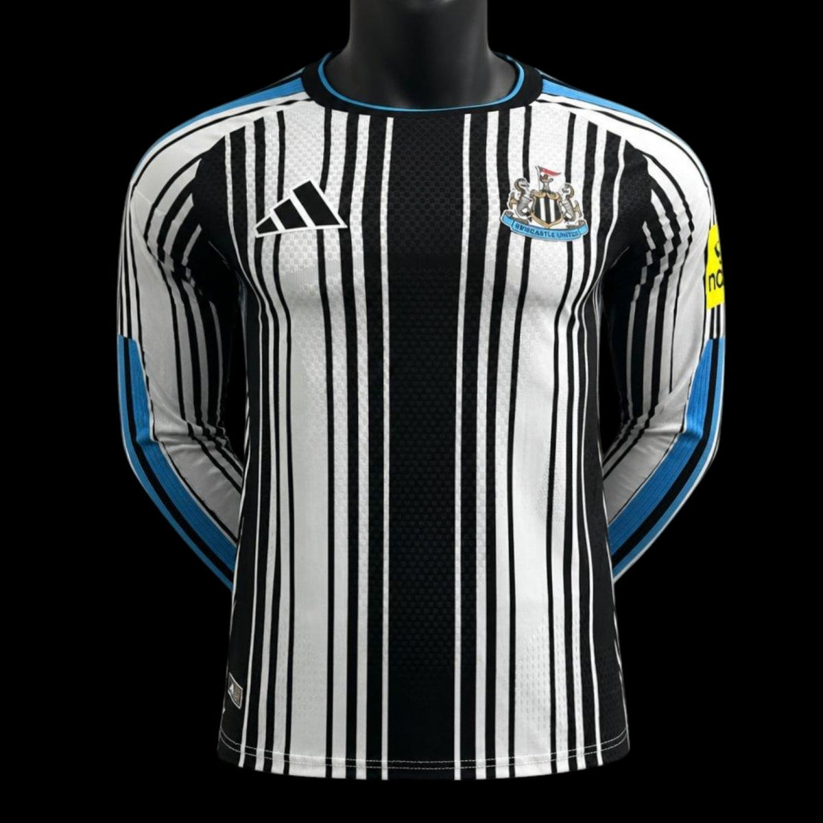 Maillot manches longues Newcastle 26/27 version joueur — vue face