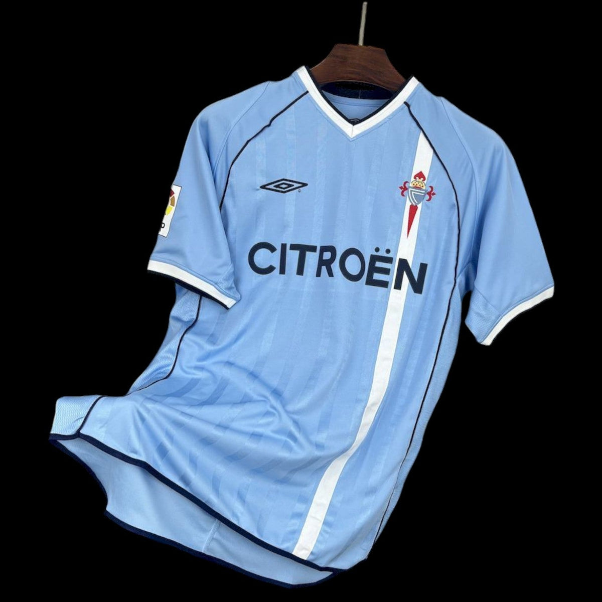 Maillot Celta Vigo 2001 version fan — vue face