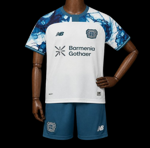 Maillot enfant Bayer Leverkusen 26/27 version fan — vue face