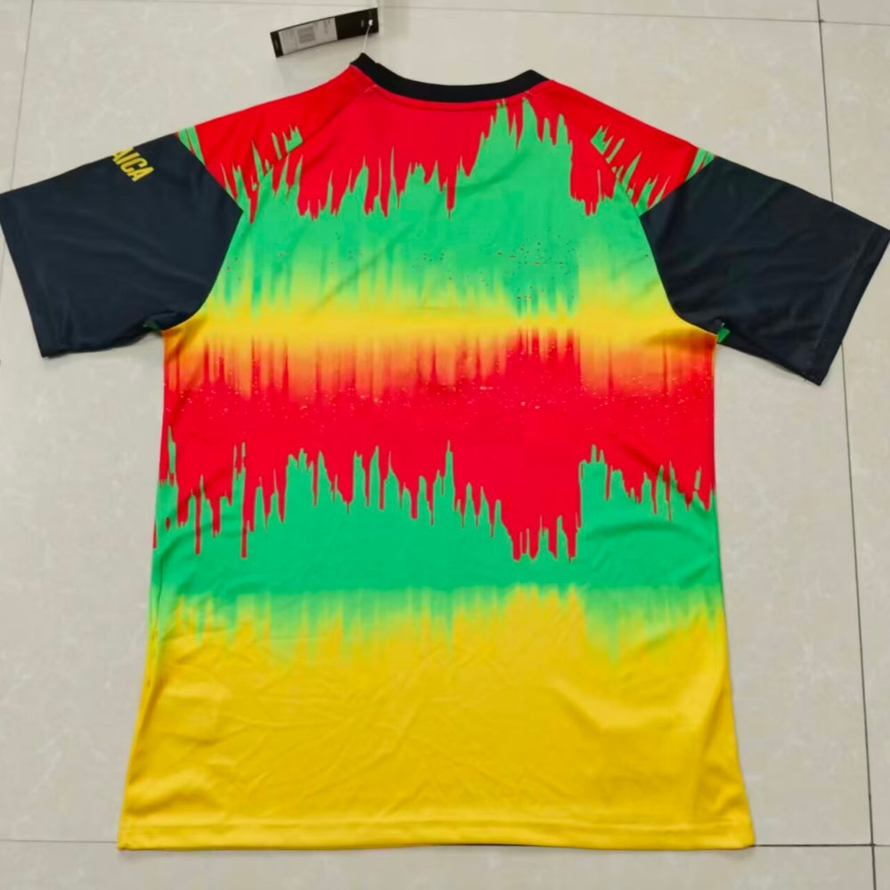 Maillot Jamaïque 2026 version fan — vue detail