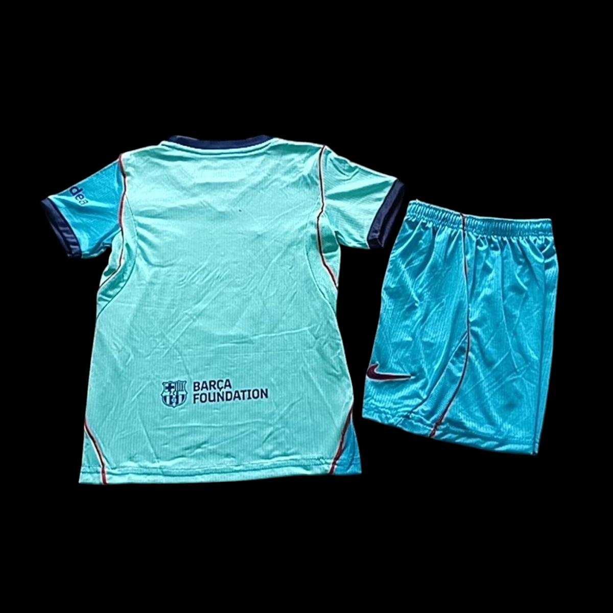 Maillot enfant FC Barcelone 26/27 version fan — vue dos