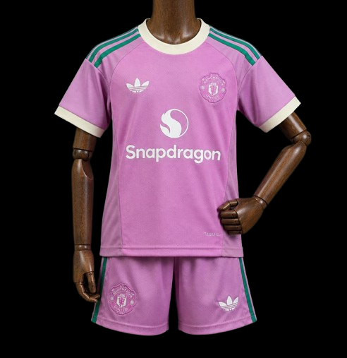 Maillot enfant Manchester United 26/27 version fan — vue face