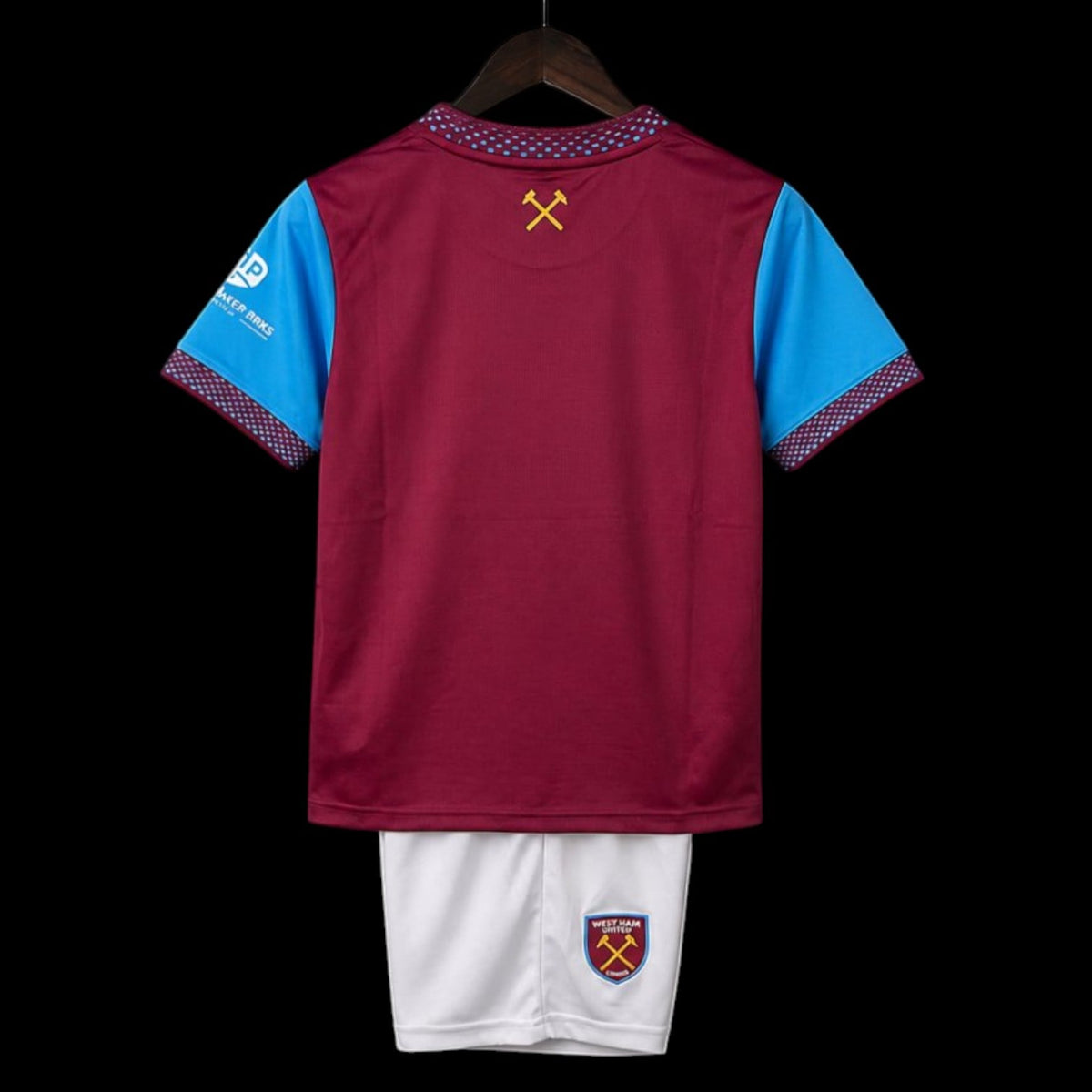 Maillot enfant West Ham 26/27 version fan — vue dos