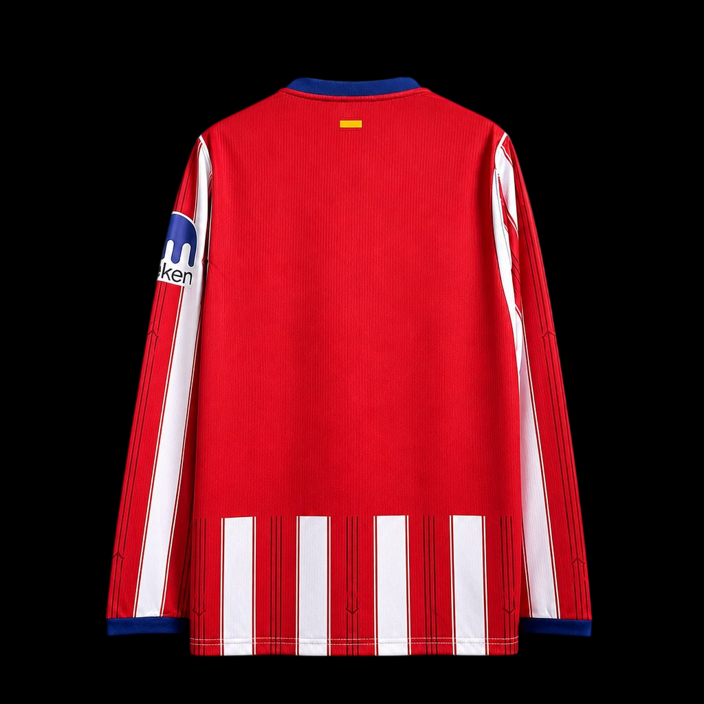 Maillot manches longues Atlético Madrid 26/27 version fan — vue dos