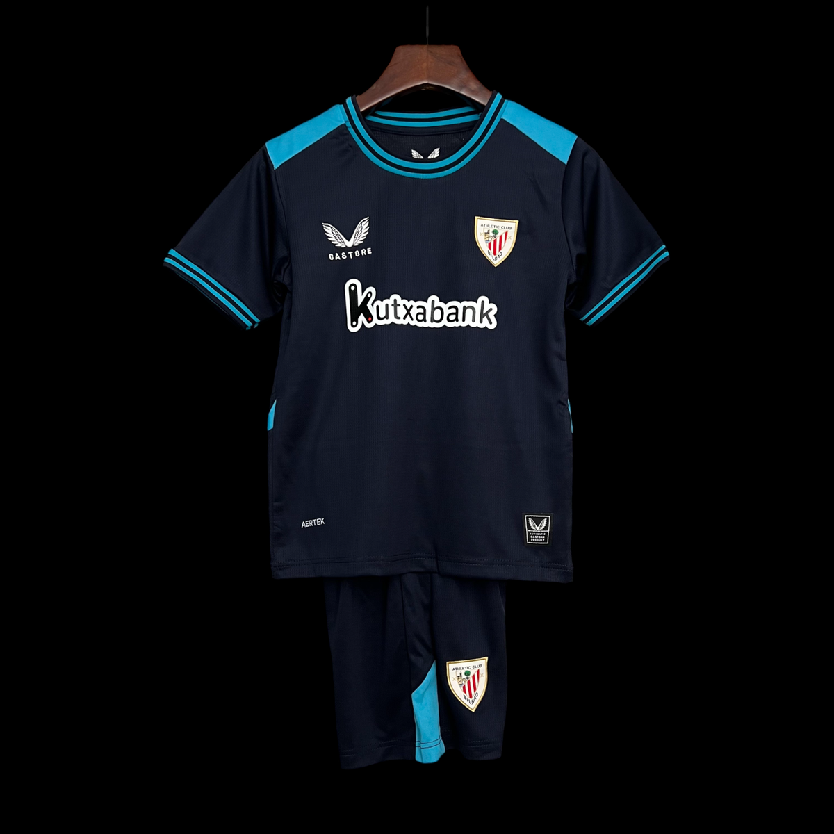 Maillot enfant Athletic Bilbao 25/26 version fan — vue face