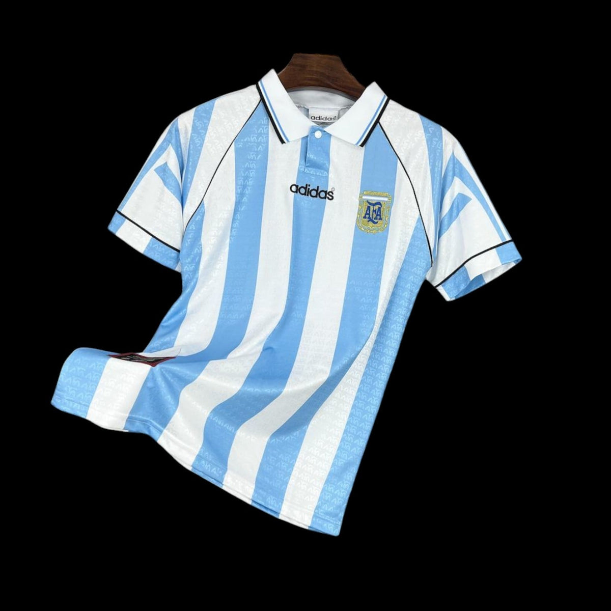 Maillot Argentine 1996 version fan — vue face