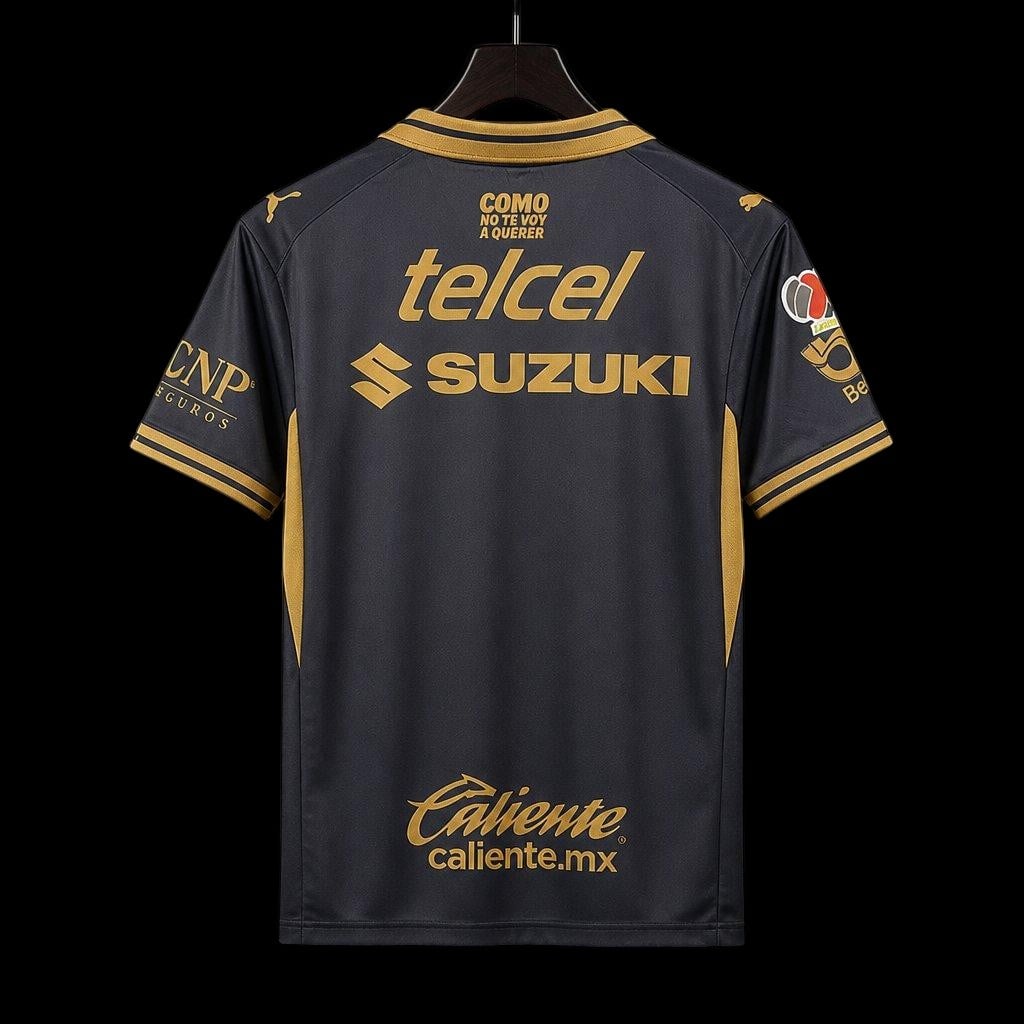 Maillot Pumas UNAM 26/27 version fan — vue dos
