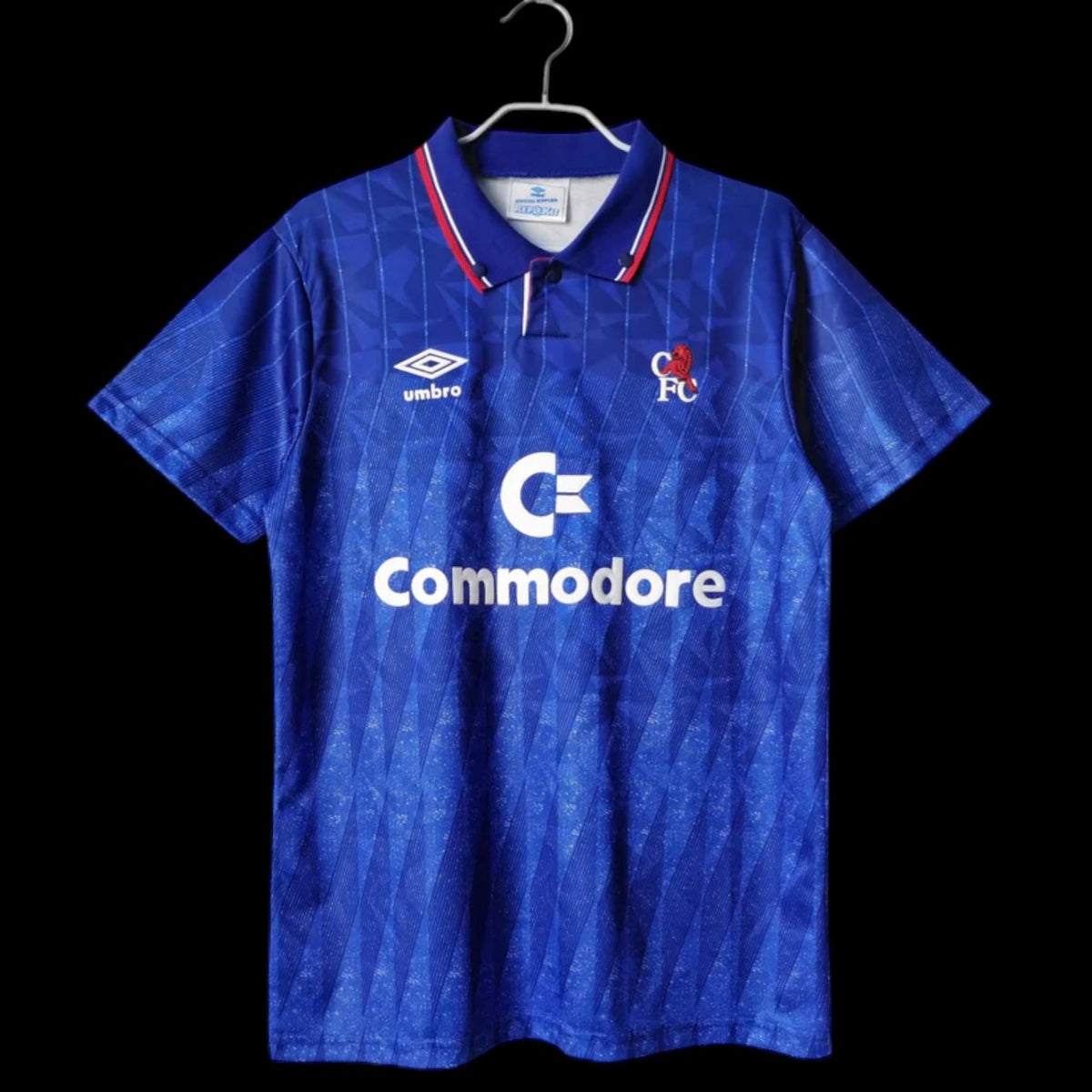 Maillot Chelsea FC 89/91 version fan — vue face