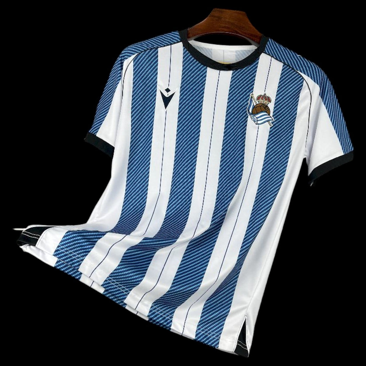 Maillot Real Sociedad 25/26 version fan — vue face