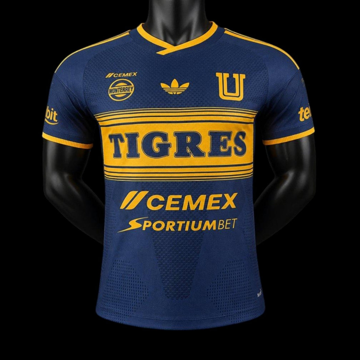 Maillot Tigres Uanl 26/27 version joueur — vue face