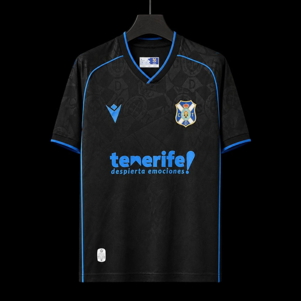 Maillot CD Tenerife 26/27 version fan — vue face