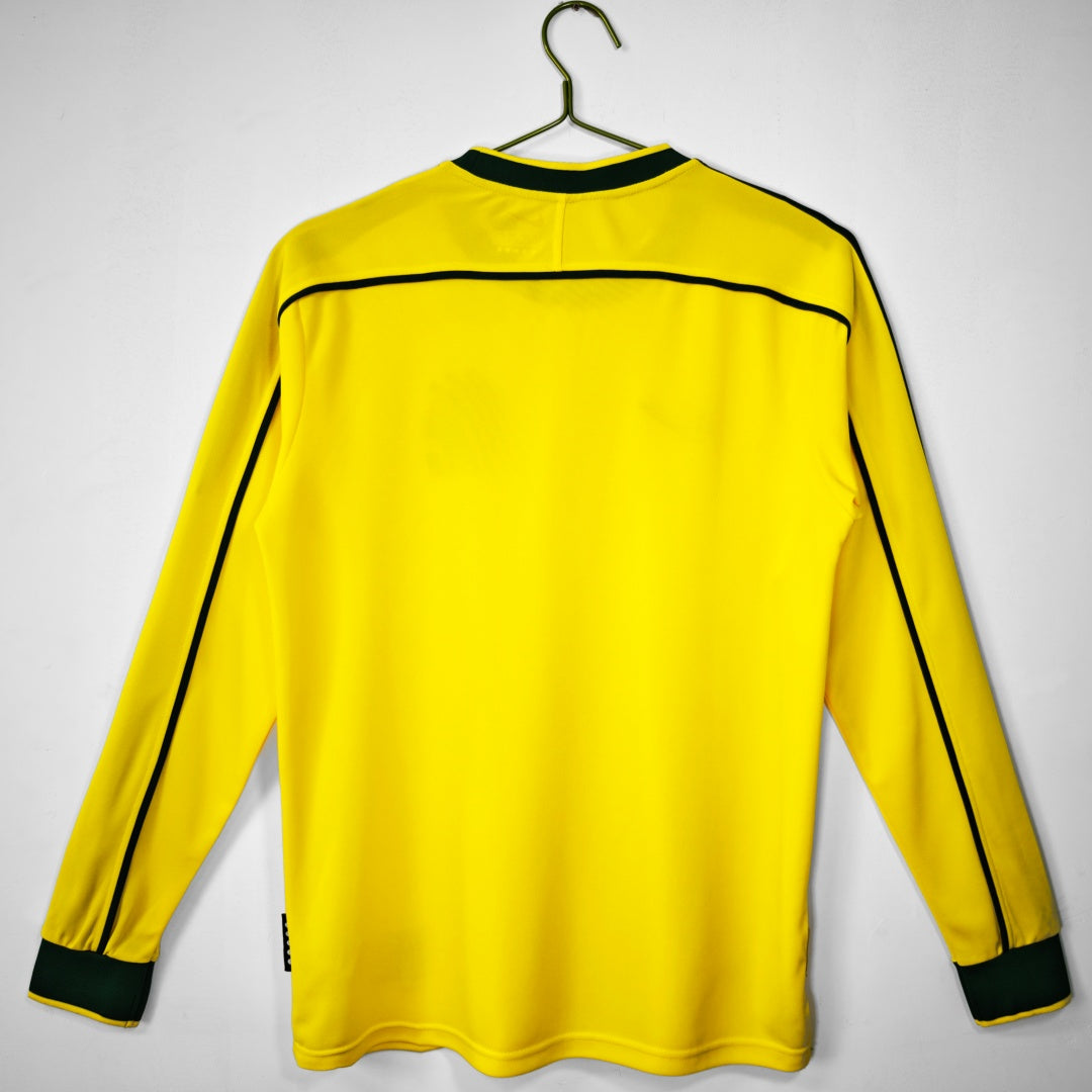 Maillot manches longues Brésil 1998 version fan — vue dos