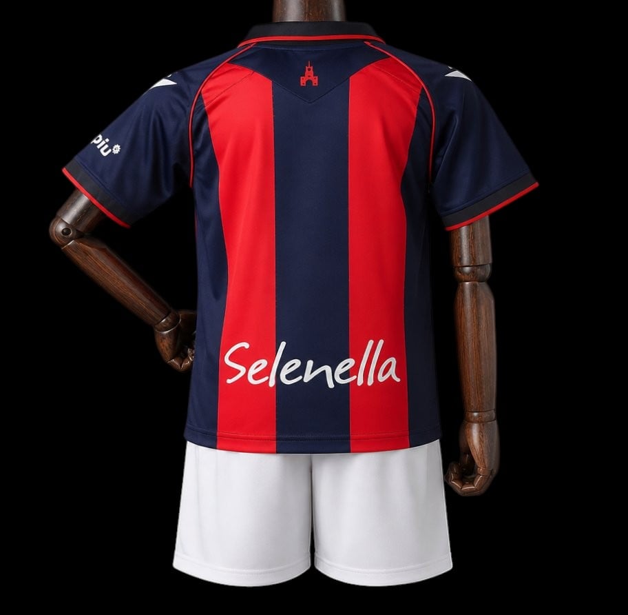 Maillot enfant Bologne 26/27 version fan — vue dos