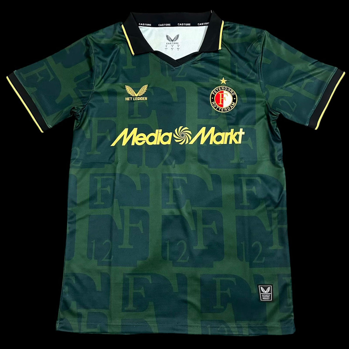 Maillot Feyenoord 25/26 version fan — vue face