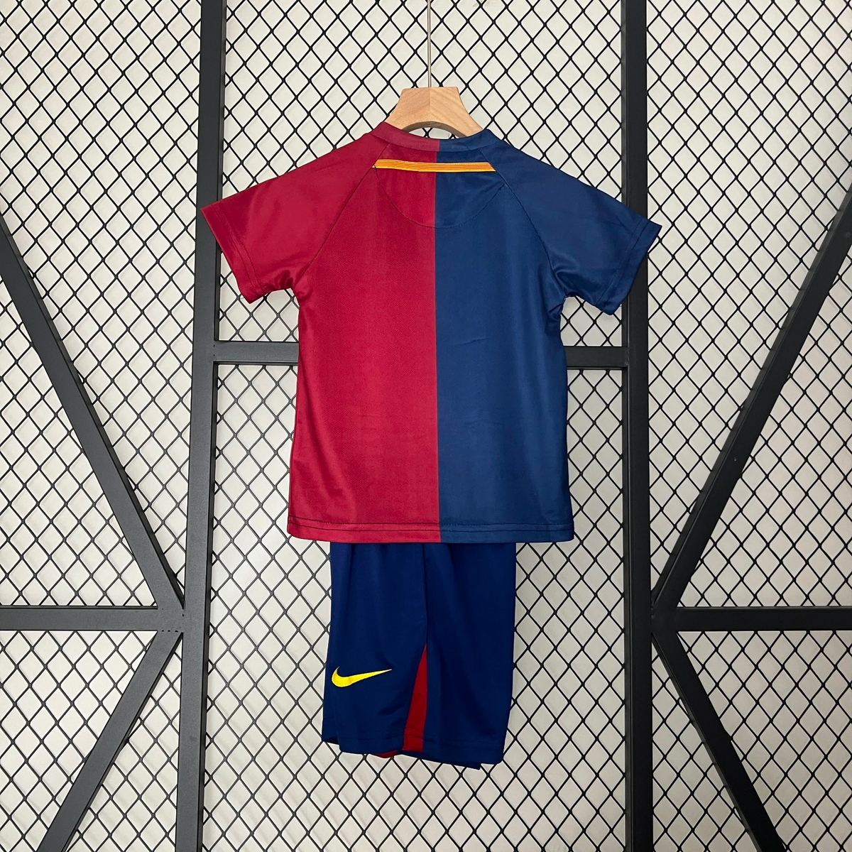 Ensemble enfant FC Barcelone 08/09 version fan — vue dos