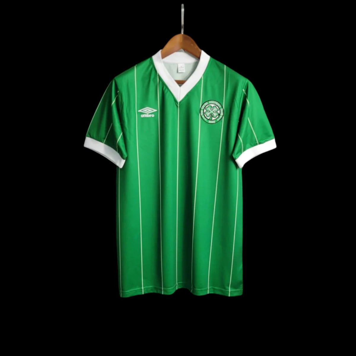 Maillot Celtic Glasgow 84/86 version fan — vue face