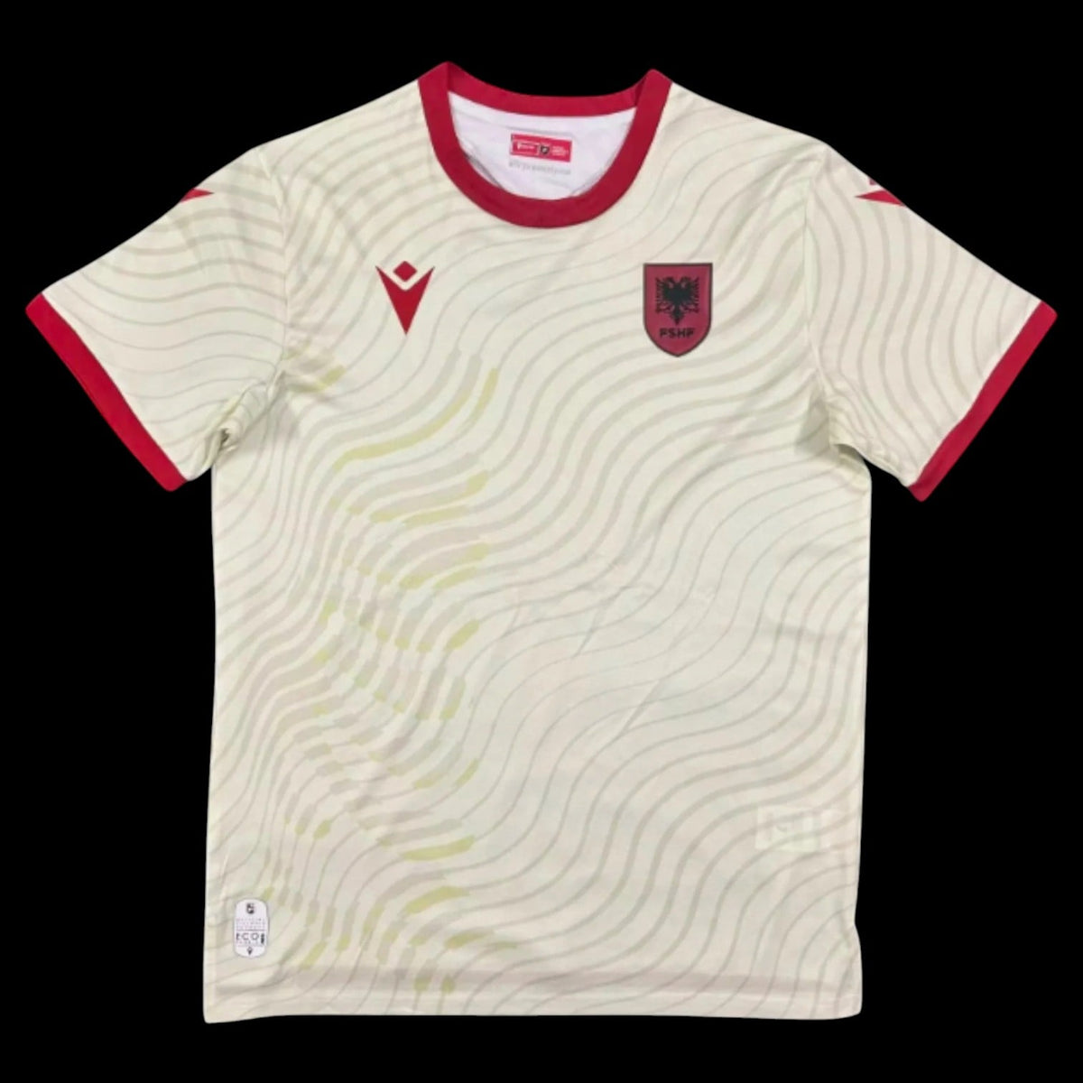 Maillot Albanie 26/27 version fan — vue face