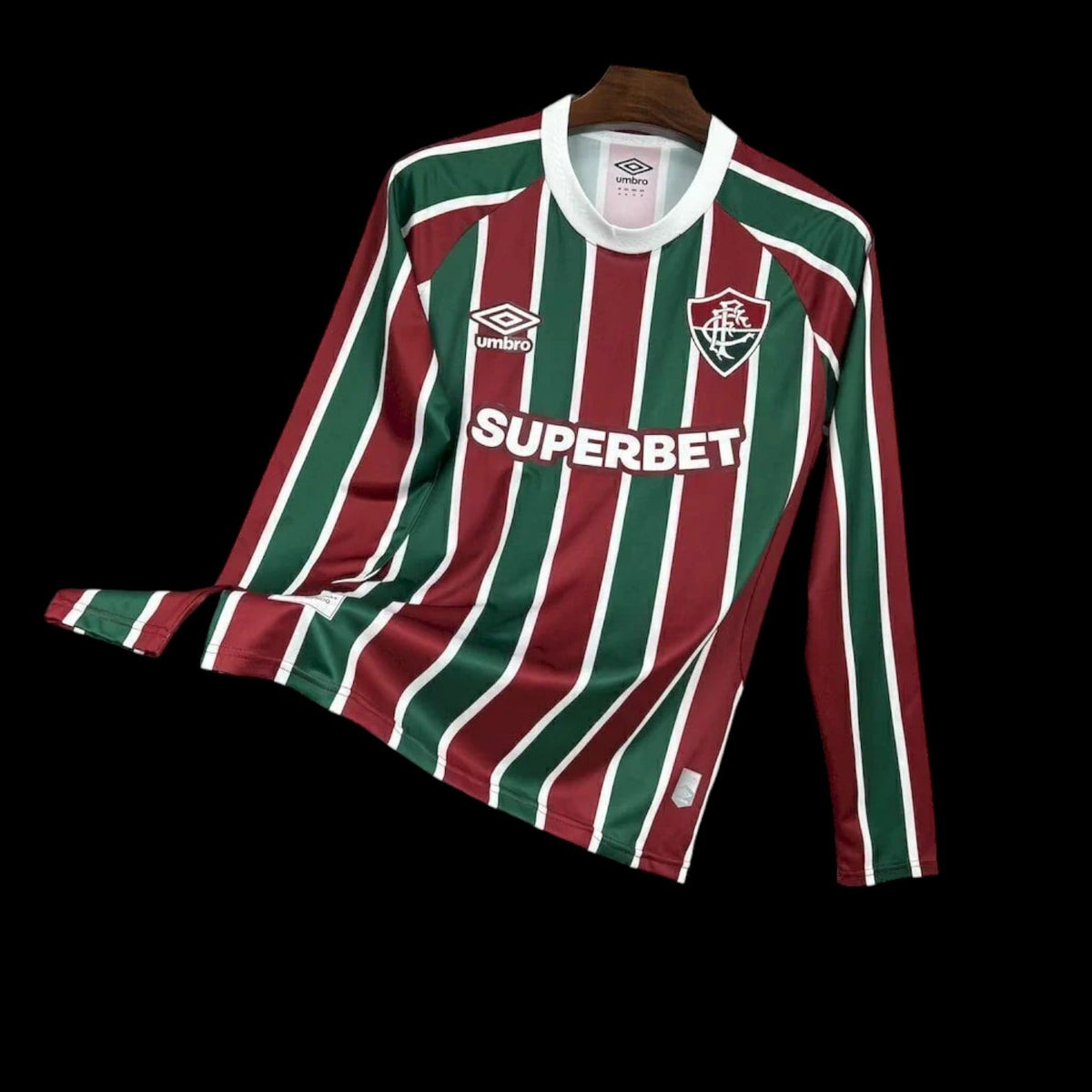 Maillot manches longues Fluminense 25/26 version fan — vue face
