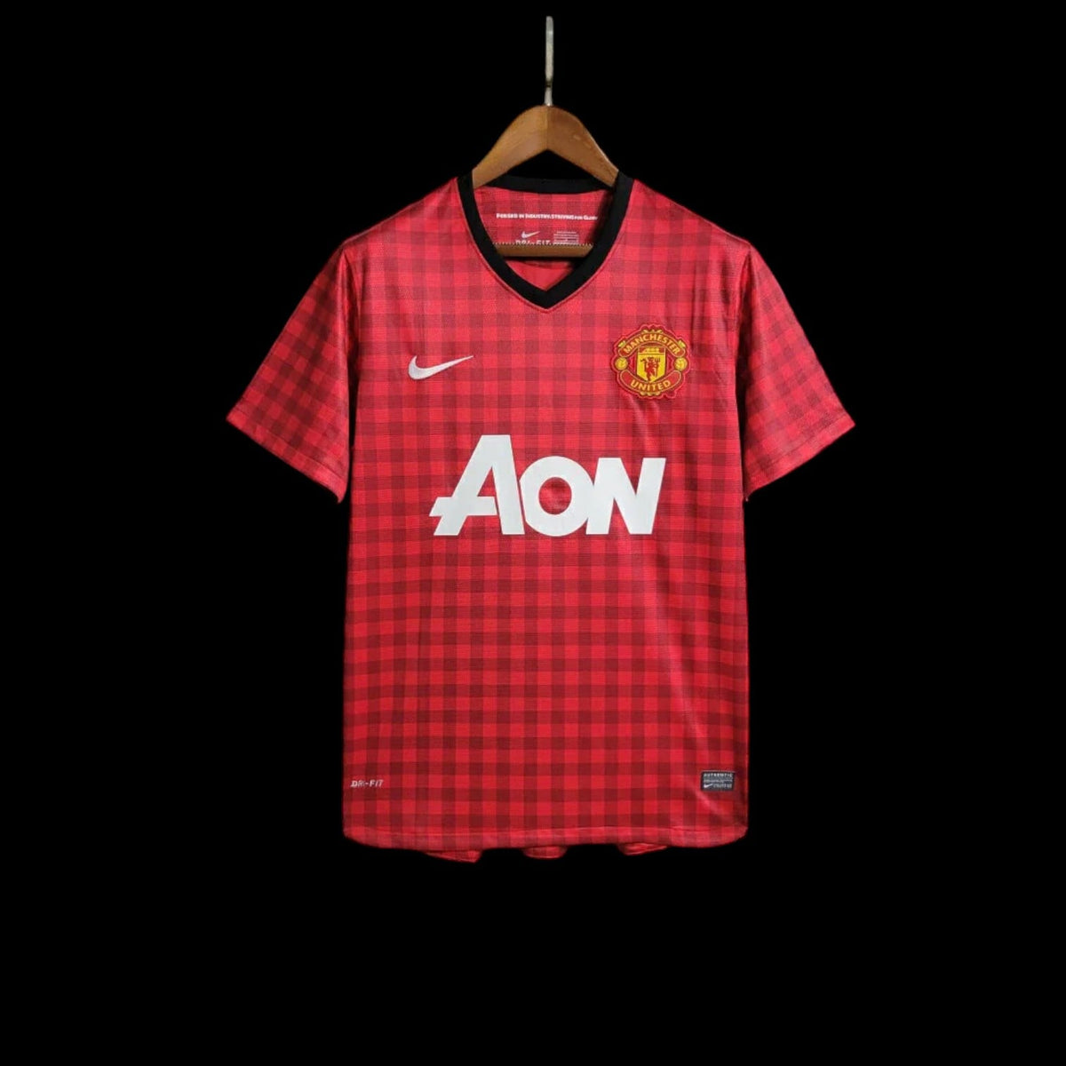 Maillot Manchester United 12/13 version fan — vue face
