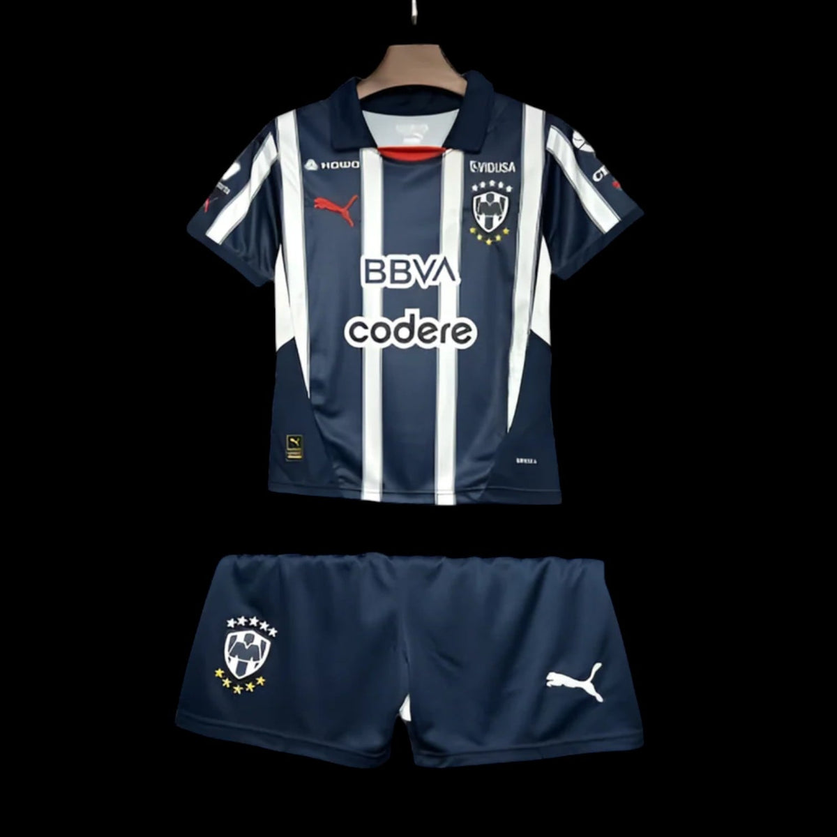 Maillot enfant Monterrey 24/25 version fan — vue face