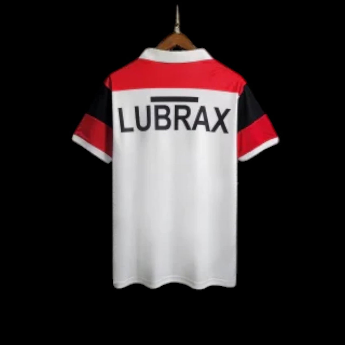 Maillot Flamengo 1986 version fan — vue dos