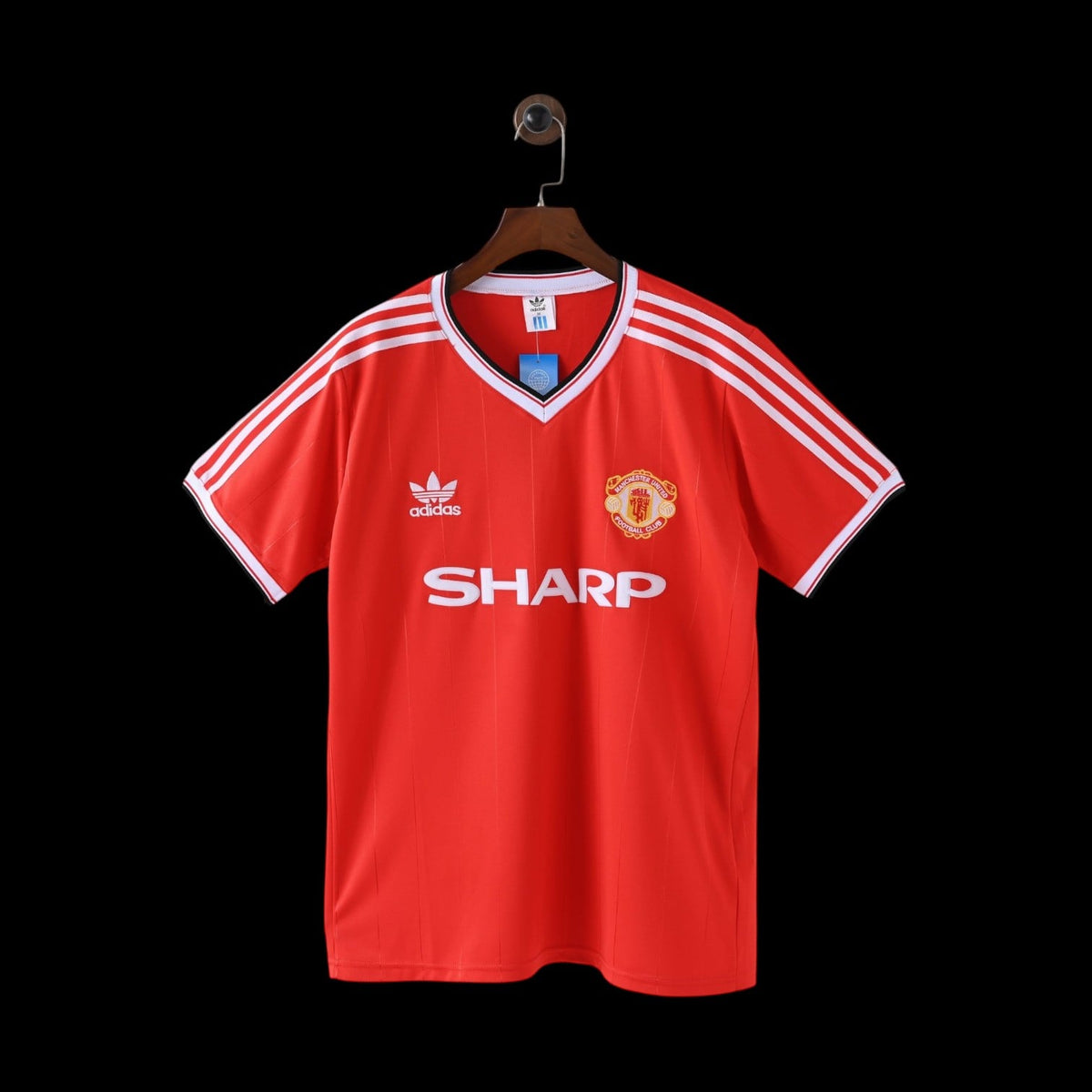 Maillot Manchester United 83/84 version fan — vue face