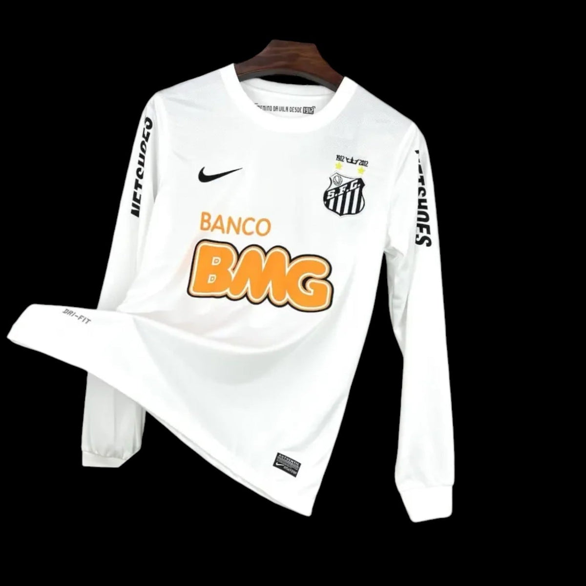 Maillot manches longues Santos 11/12 version fan — vue face