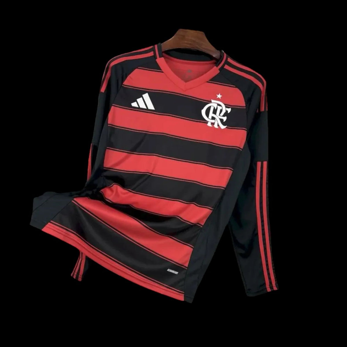 Maillot manches longues Flamengo 25/26 version fan — vue face
