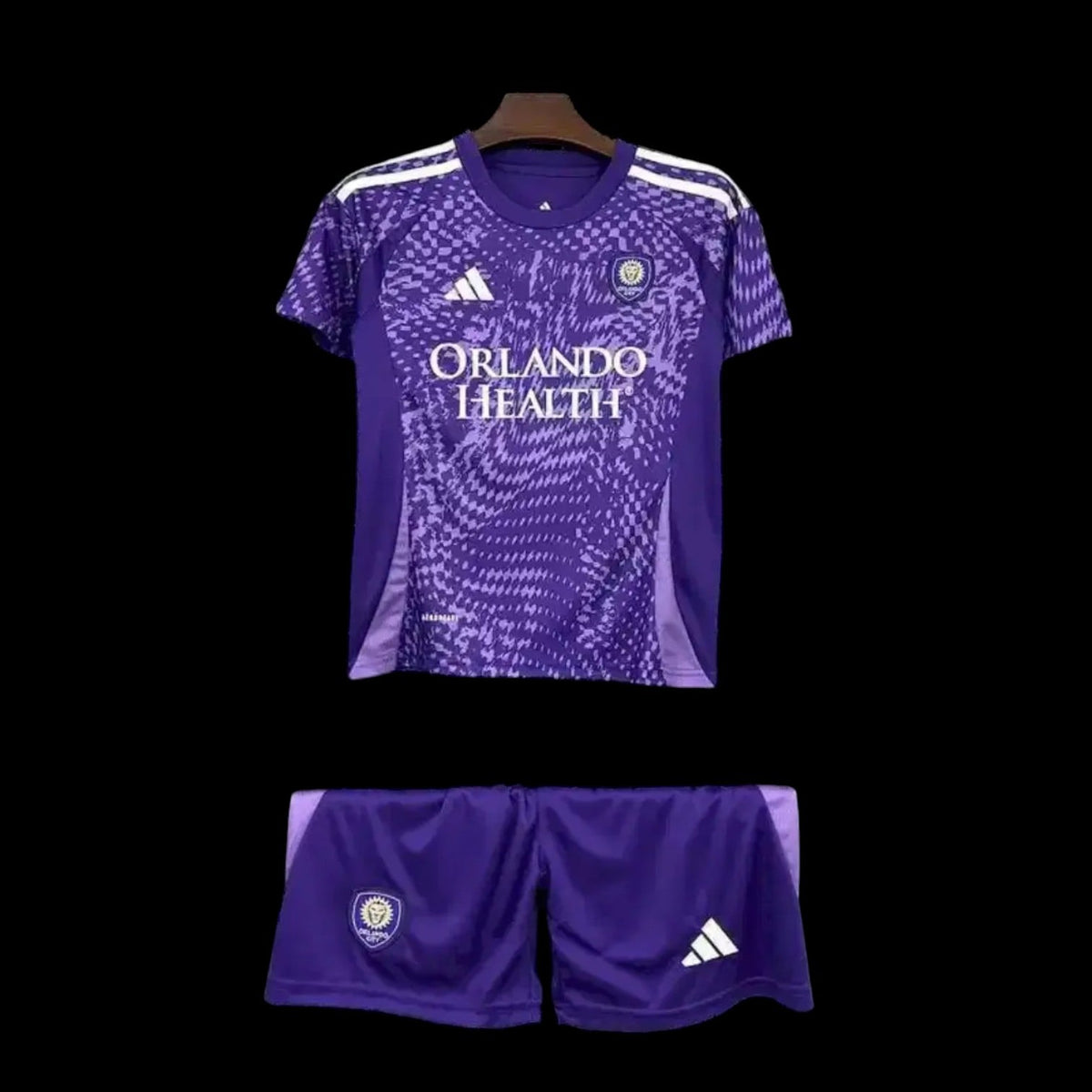 Maillot enfant Orlando City 25/26 version fan — vue face