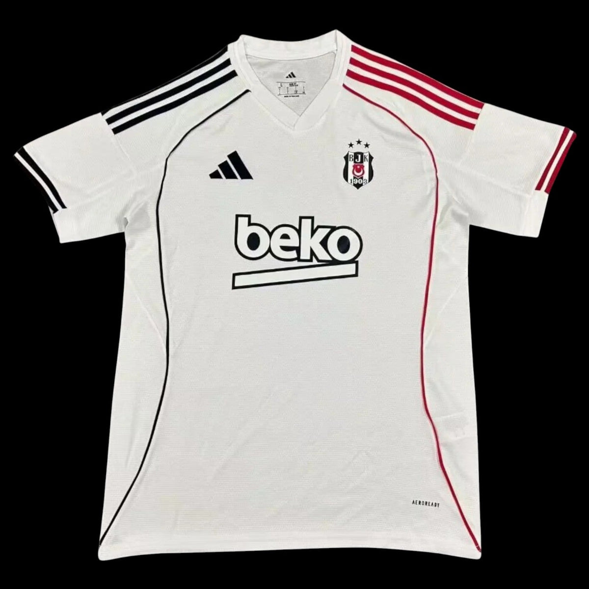 Maillot Besiktas 25/26 version fan — vue face