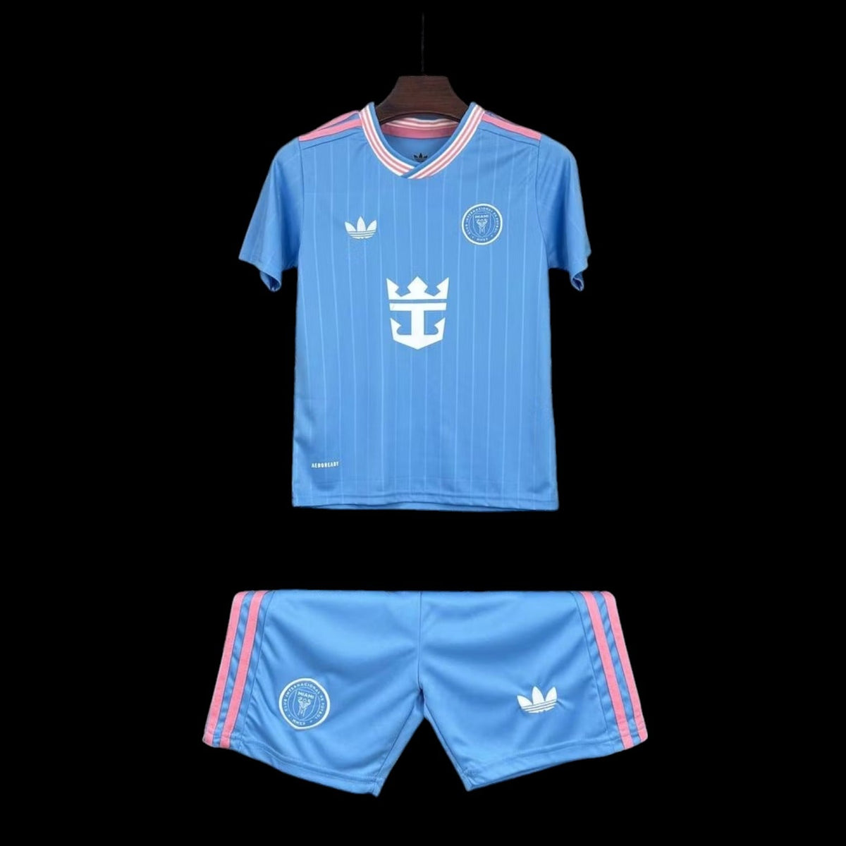 Maillot enfant Inter Miami 25/26 version fan — vue face