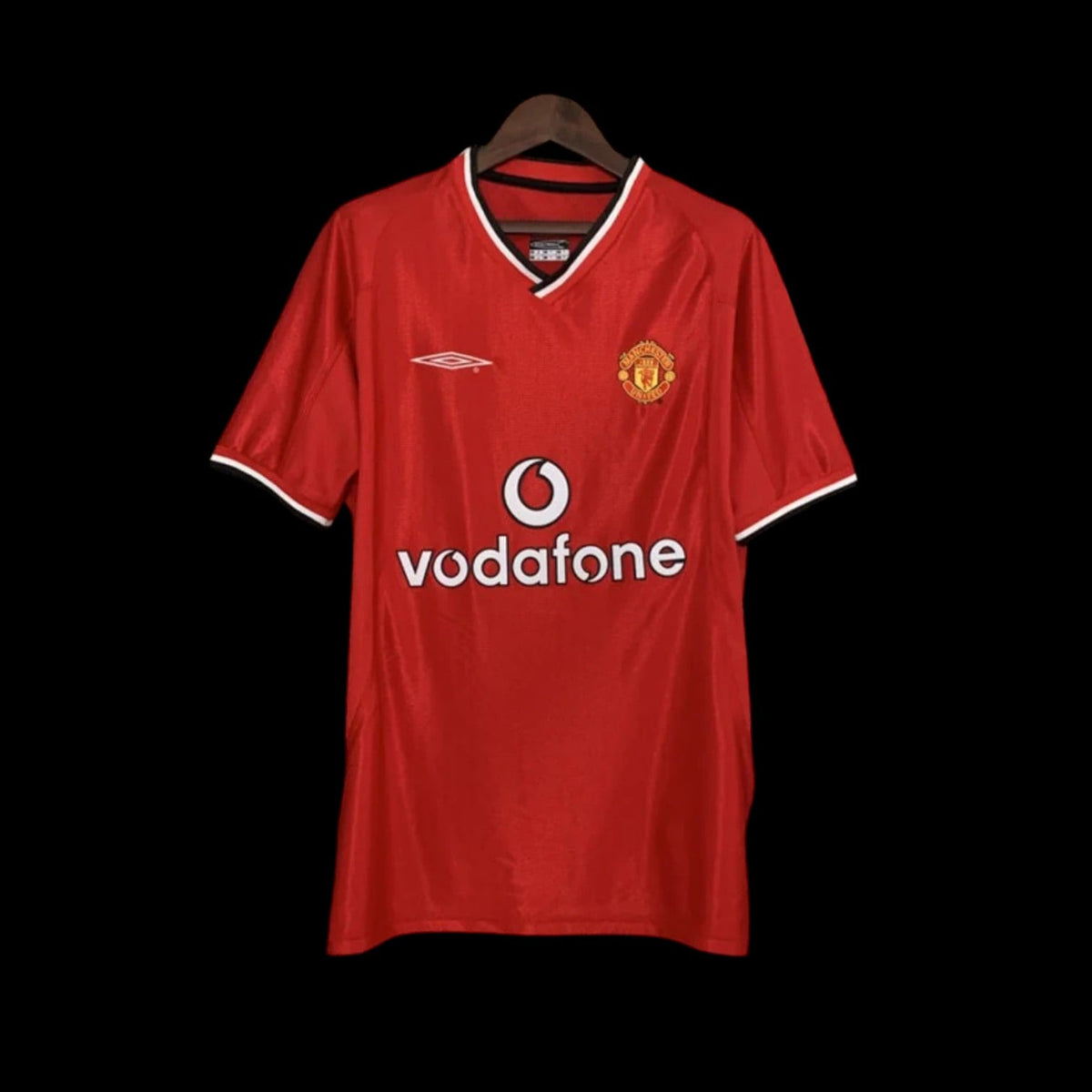 Maillot Manchester United 00/01 version fan — vue face