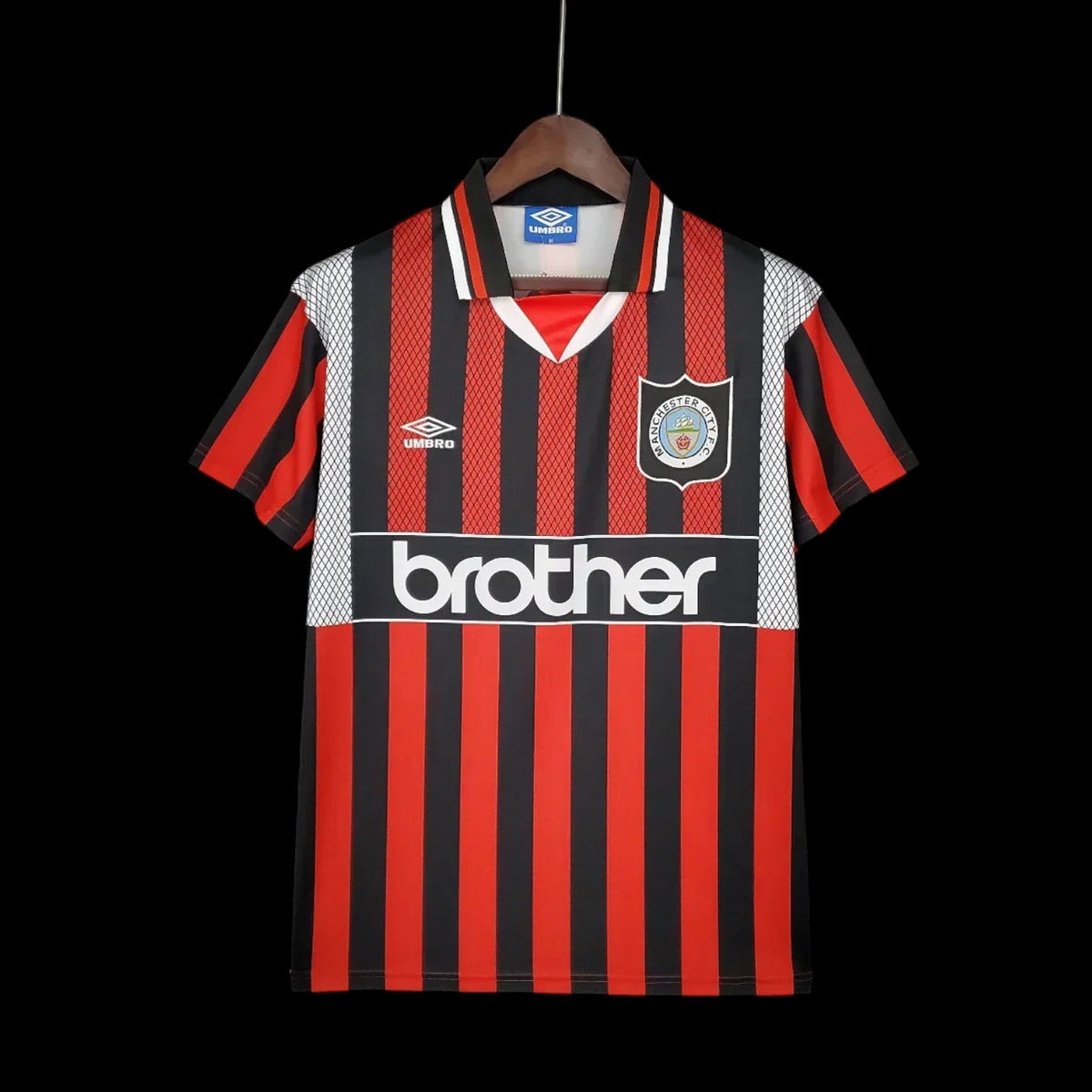 Maillot Manchester City 94/96 version fan — vue face