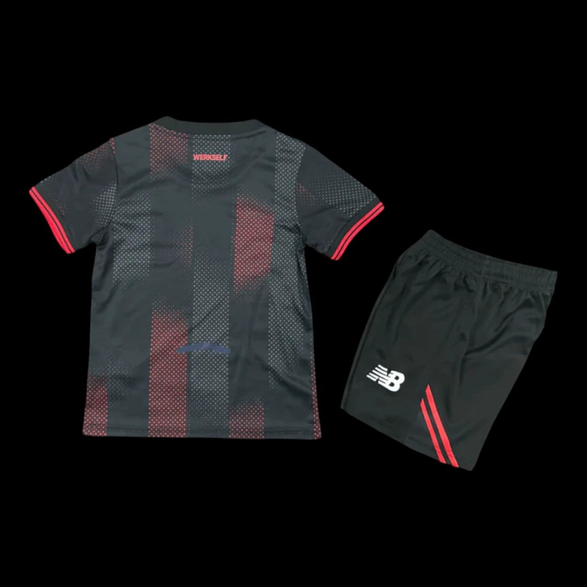 Maillot enfant Bayer Leverkusen 25/26 version fan — vue dos
