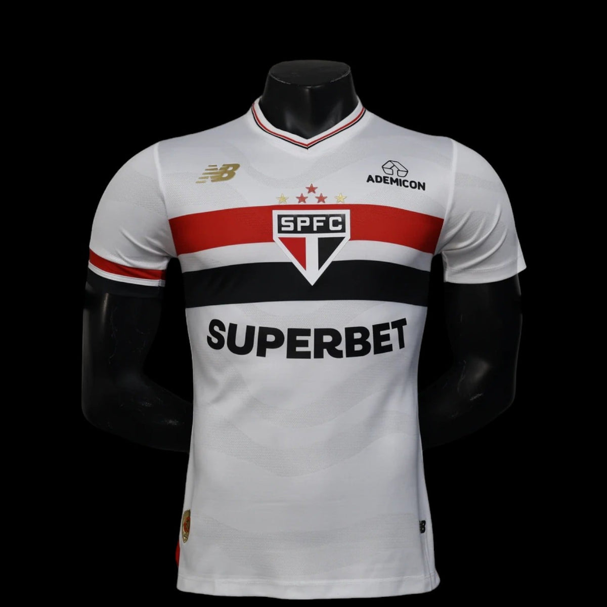 Maillot Sao Paulo 25/26 version joueur — vue face
