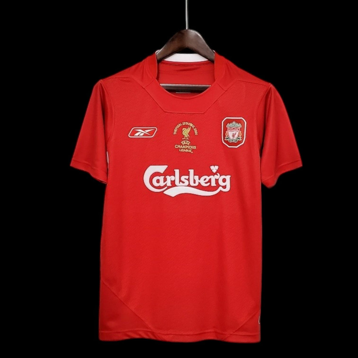 Maillot Liverpool 2005 version fan — vue face