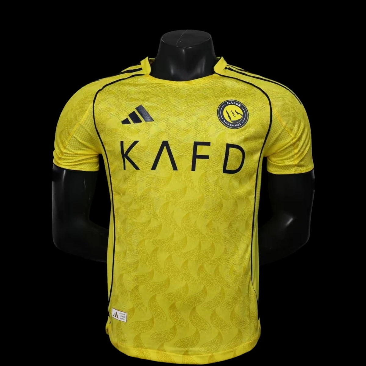 Maillot Al Nassr 25/26 version joueur — vue face