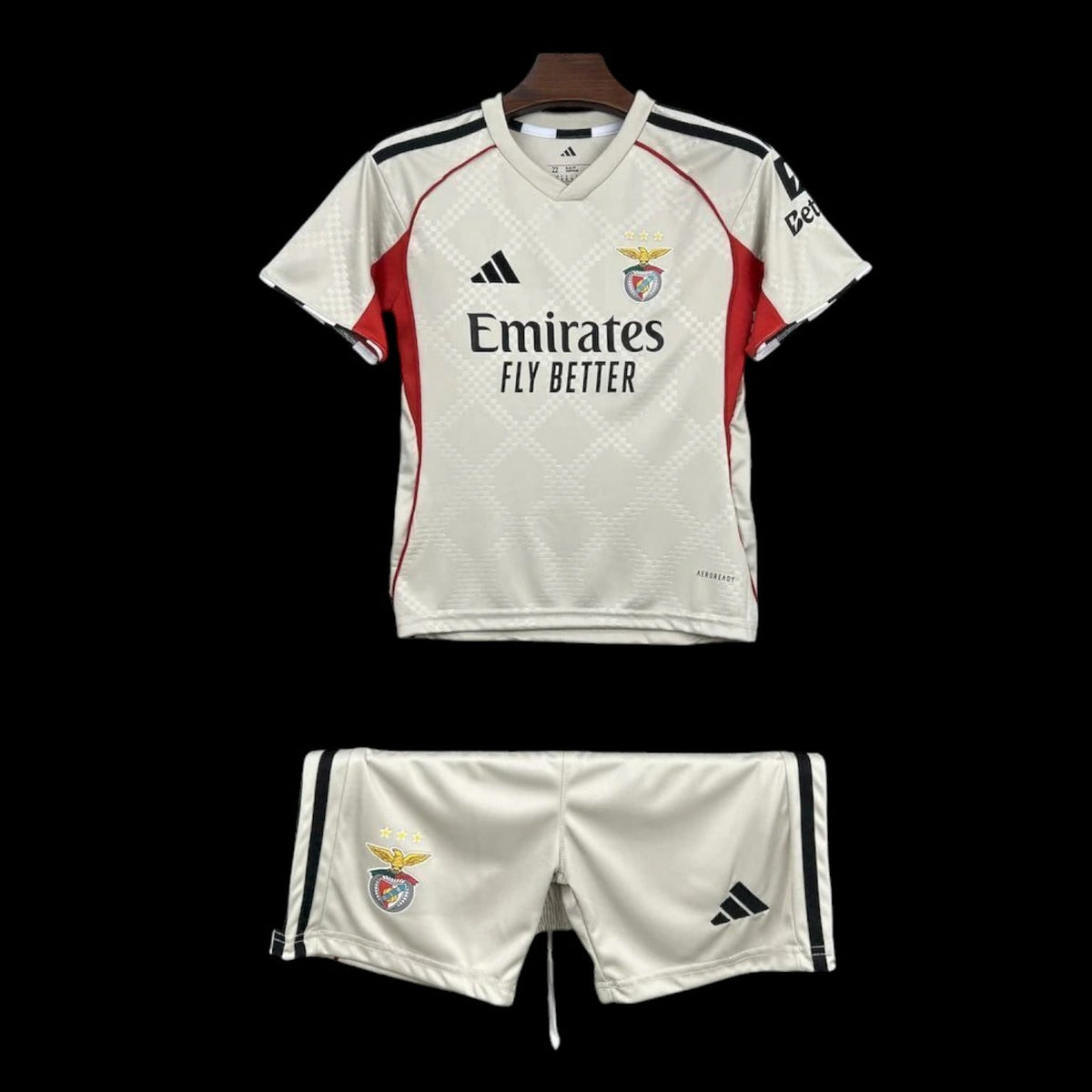 Maillot enfant Benfica 25/26 version fan — vue face