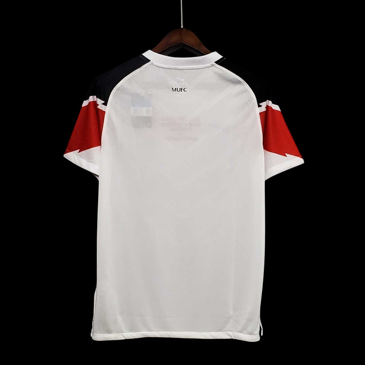 Maillot Manchester United 10/11 version fan — vue dos