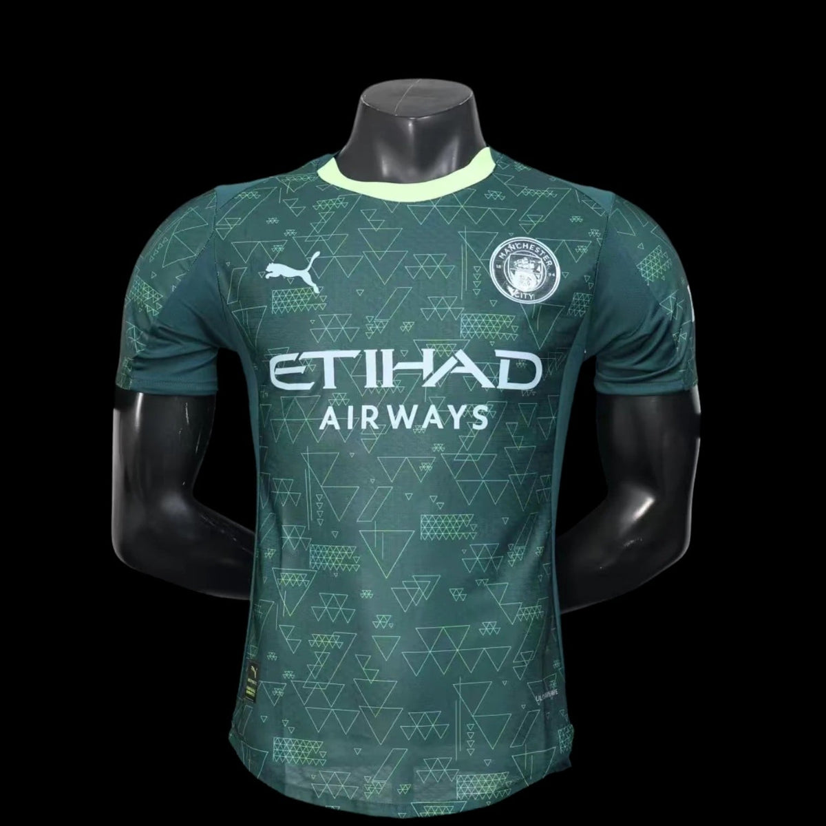 Maillot Manchester City 25/26 version joueur — vue face