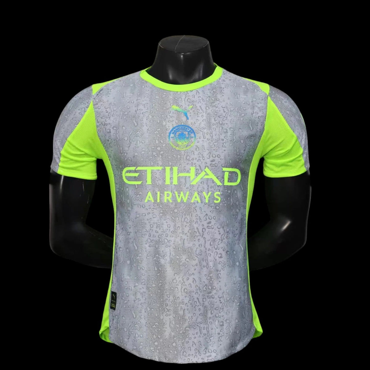 Maillot Manchester City 25/26 version joueur — vue face