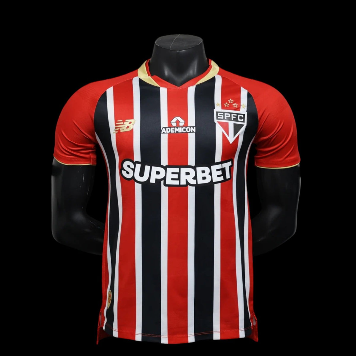 Maillot Sao Paulo 25/26 version joueur — vue face
