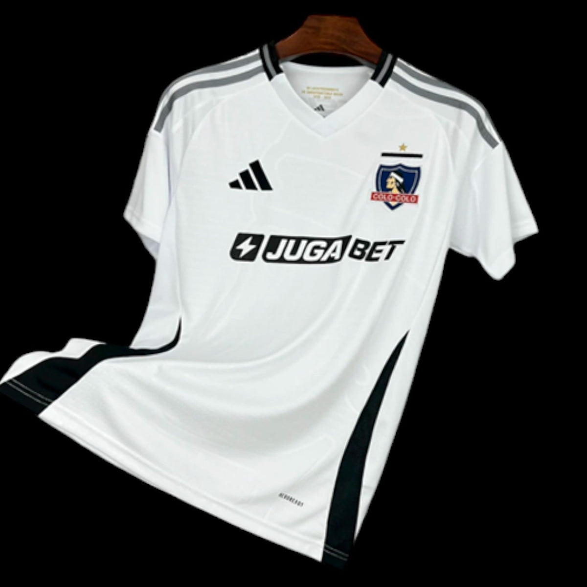 Maillot Colo-Colo 25/26 version fan — vue face