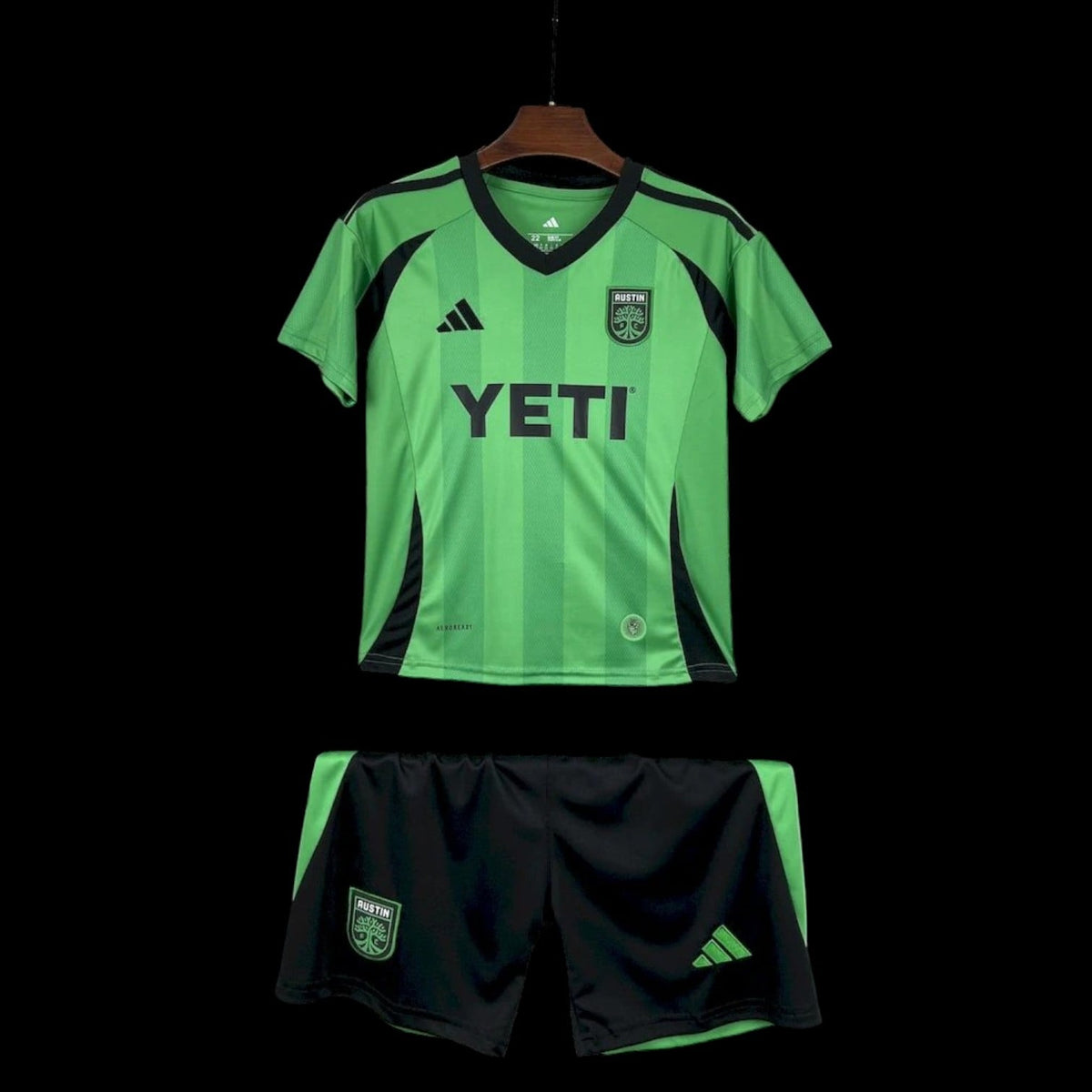 Maillot enfant Austin 26/27 version fan — vue face